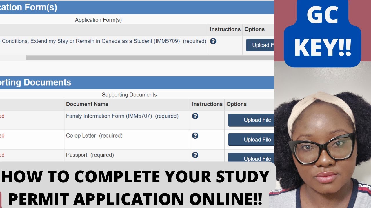 STEP by STEP HOW I APPLIED FOR MY STUDY PERMIT ONLINE + PAPER | CREATE PROFILE | GC KEY + BONUS TIPS