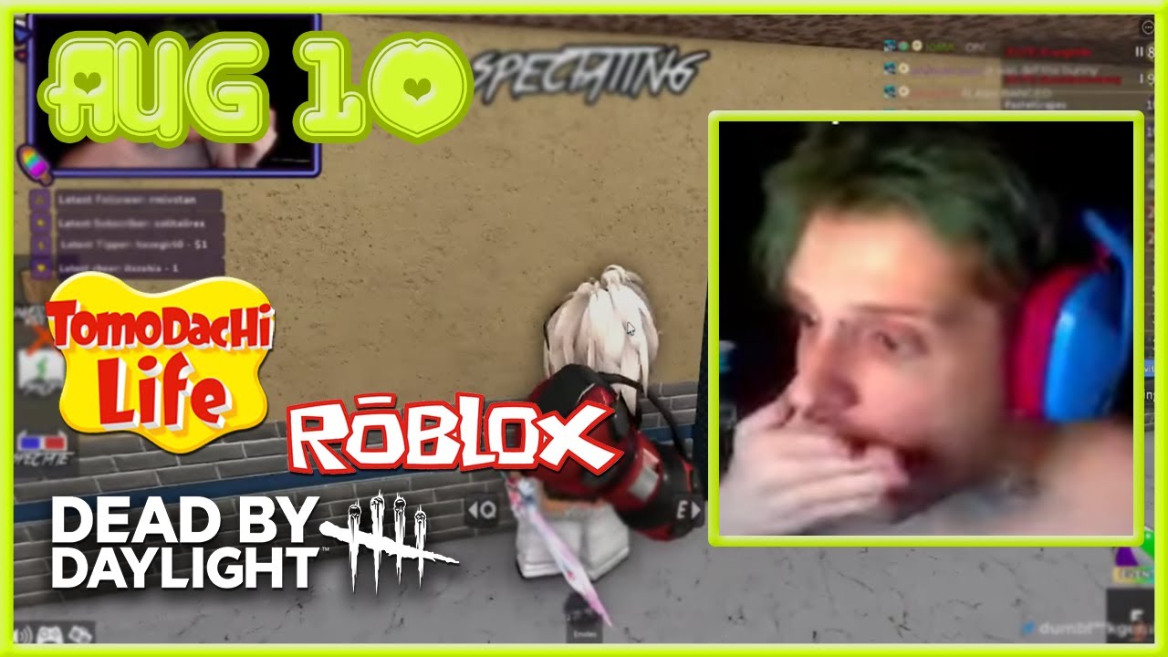 (10/08/23) my mom is asleep behind me on the couch - NickDominates livestream