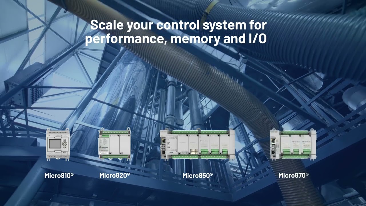 Micro800™ control system for smart manufacturing