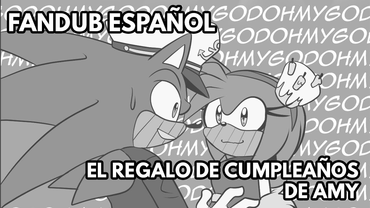 Sonamy MANGA Fandub | El regalo de cumpleaños de Amy | The Murder of Sonic the hedgehog Comic