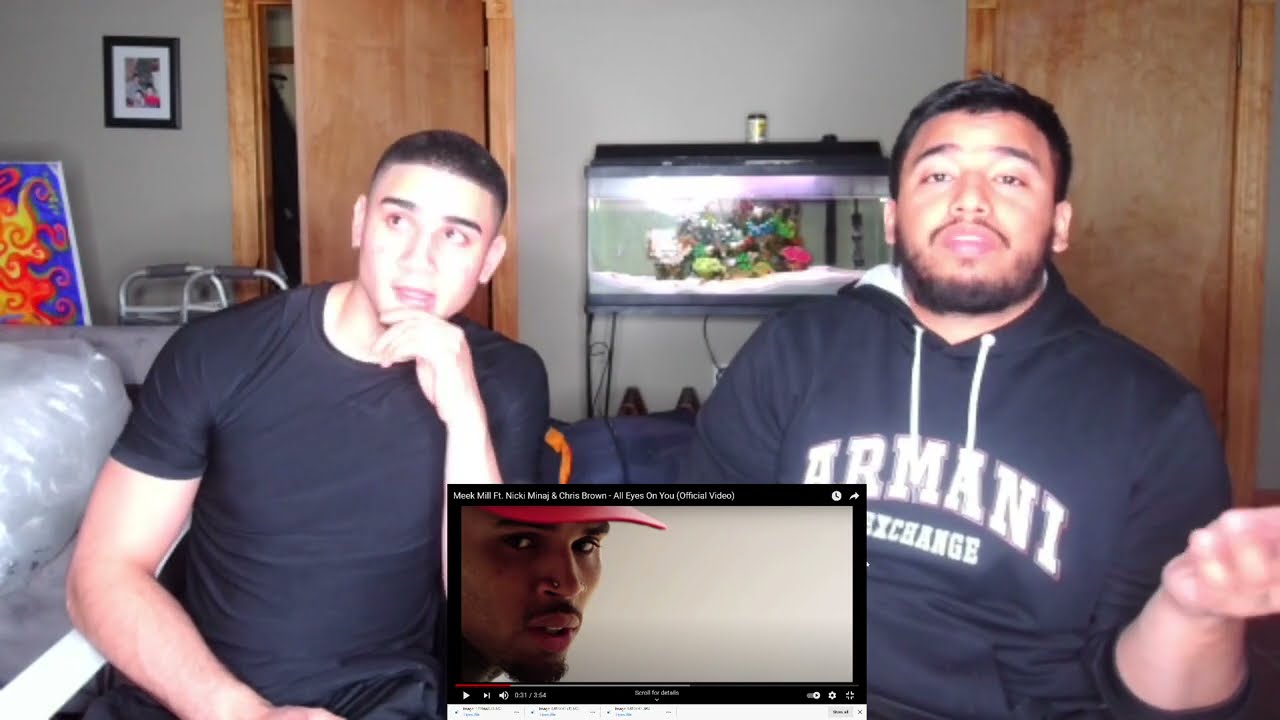 Meek Mill Ft. Nicki Minaj & Chris Brown - All Eyes On You (Official Video) | REACTION