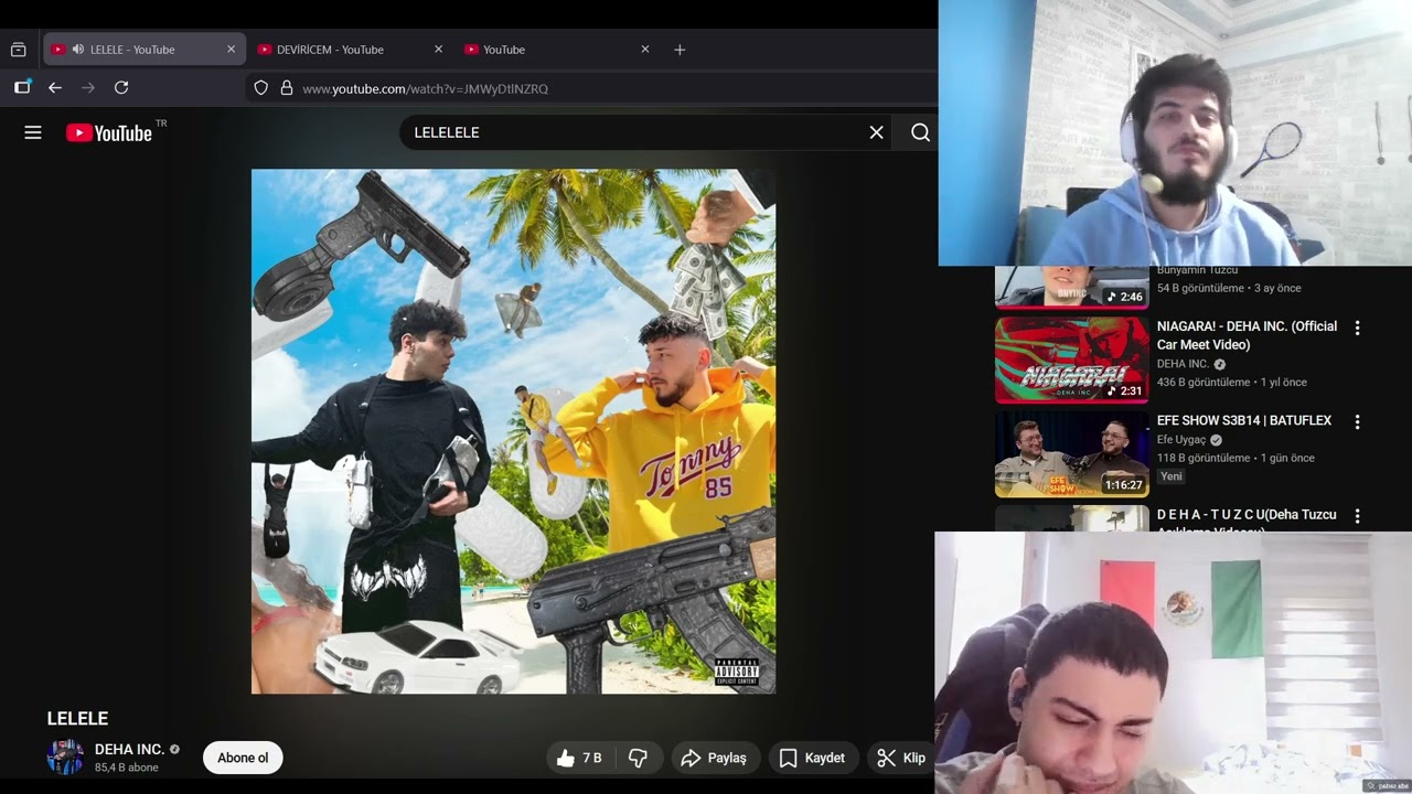 ÇILGIN İKİLİİİİ !!!!!! DEHA BATUFLEX LELELE REACTİON