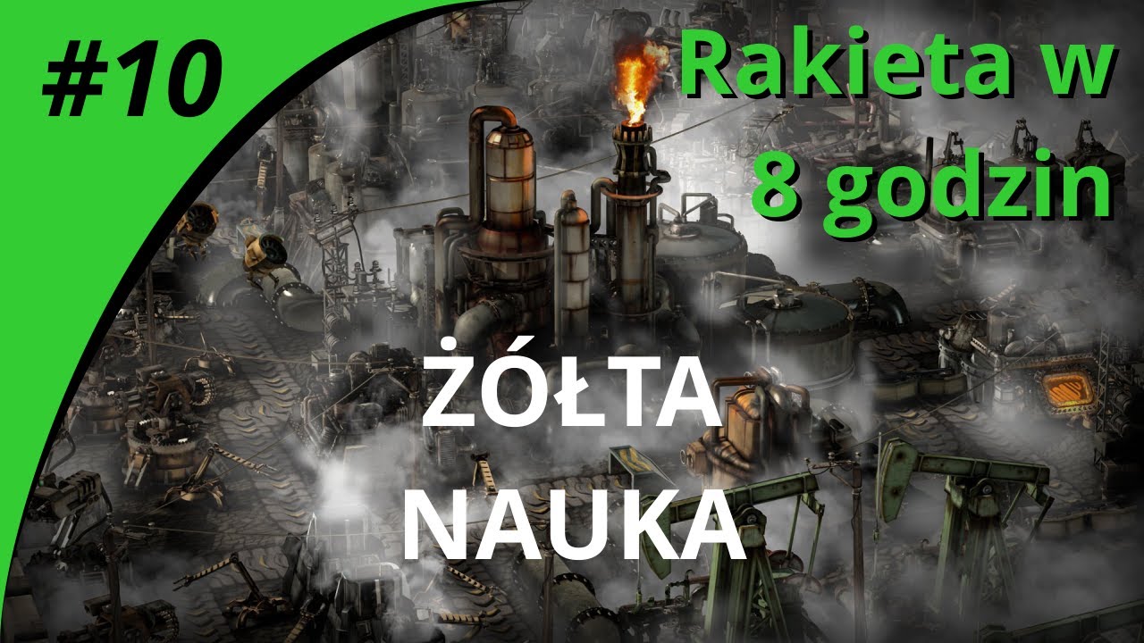 Factorio 1.1 | RAKIETA W 8 GODZIN #10 | Ż&oacute;łta nauka