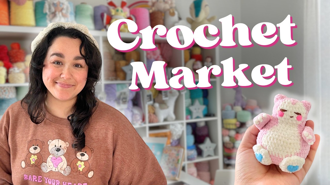 What Crochet Markets Actually Look Like | Cozy Market Walkthrough | inspo 