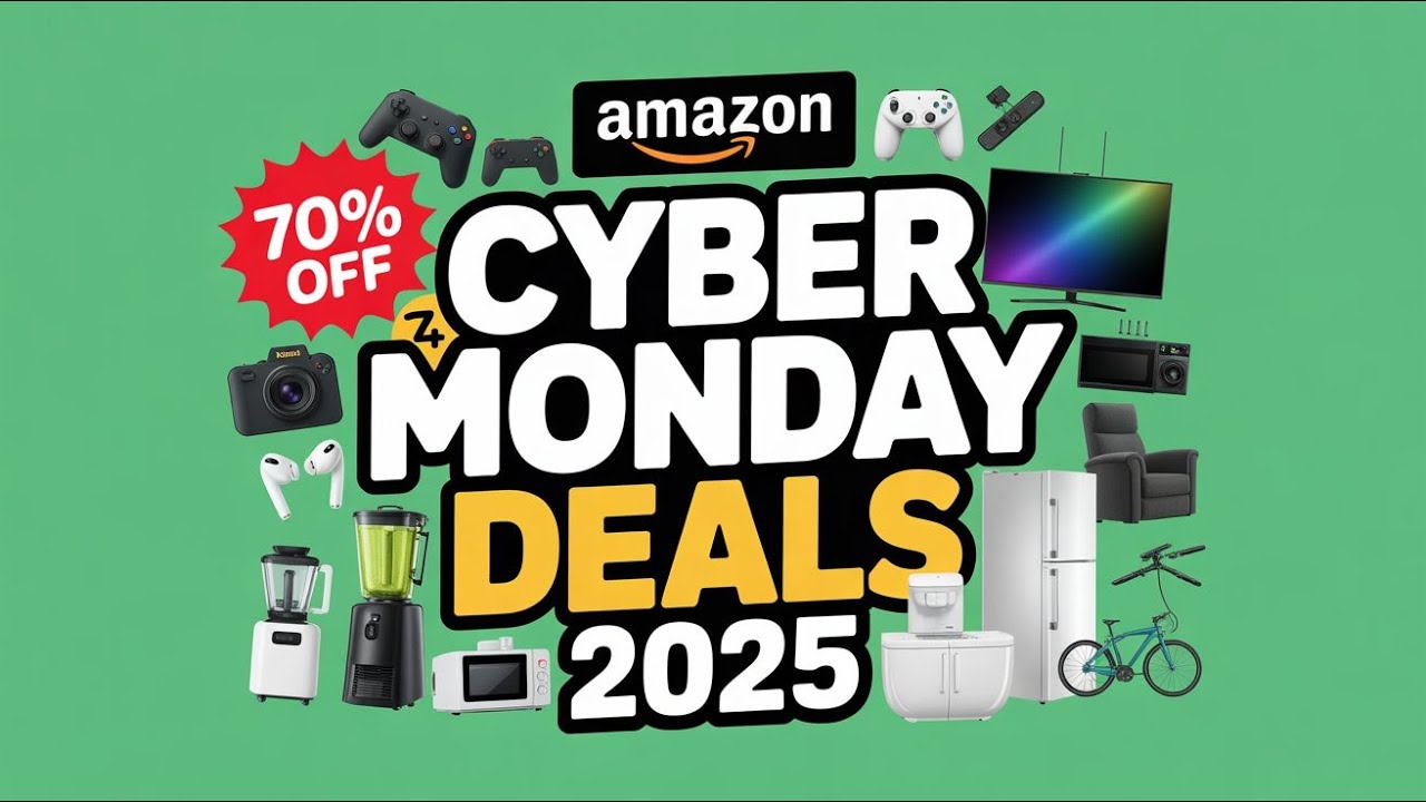 35 Amazon Cyber Monday 2025 Deals (UP TO 70% OFF)