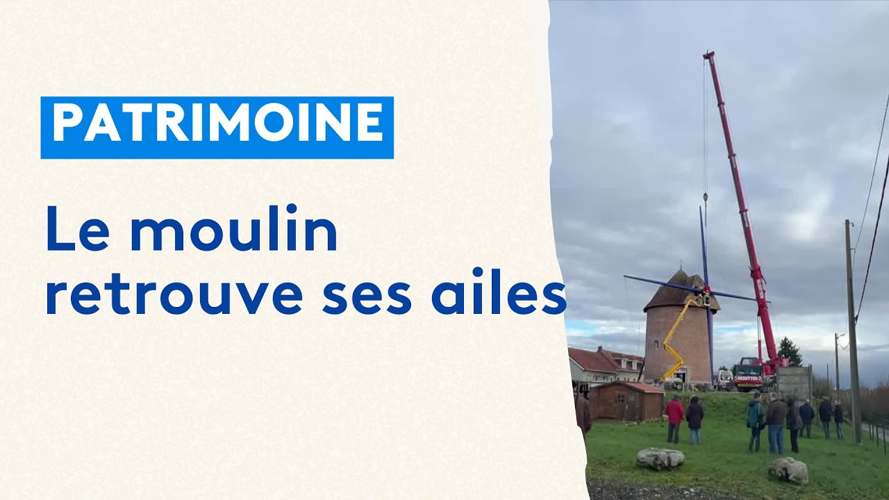Un nouveau moulin à Neuville-Saint-Rémy