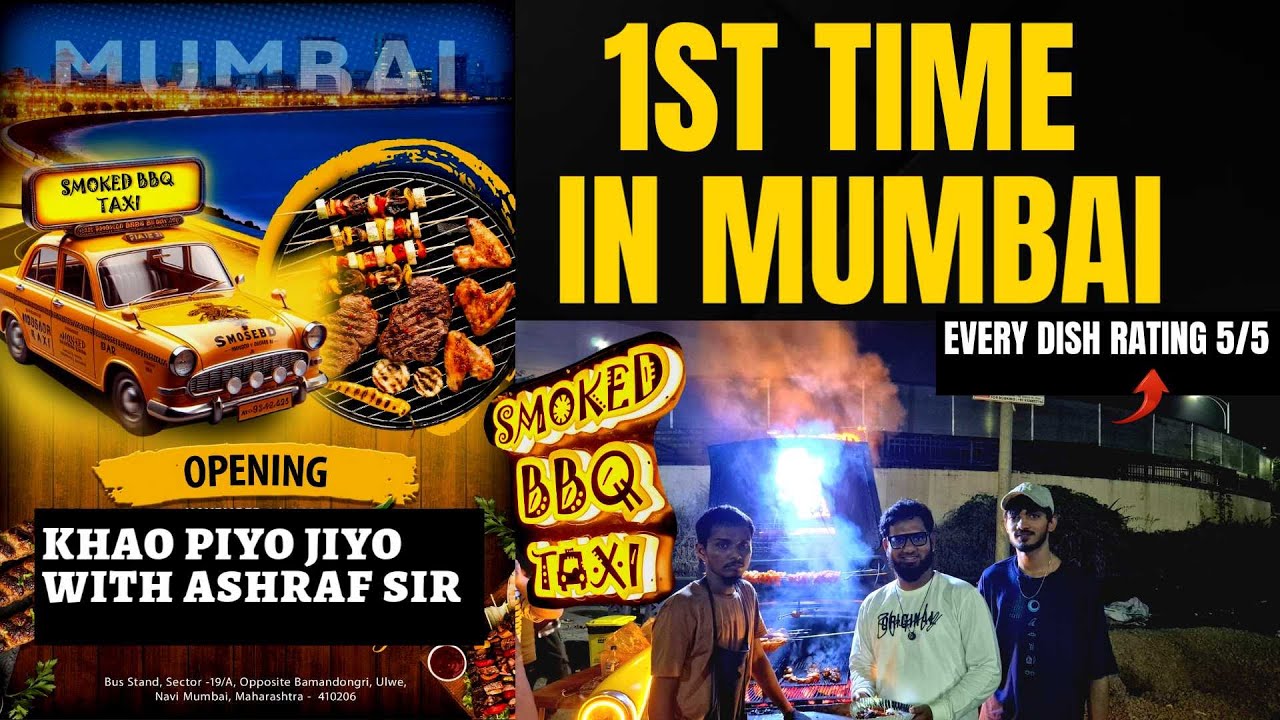 SMOKED BBQ TAXI NOW IN MUMBAI | FIRST CHOICE FOR ALL BARBEQUE LOVERS