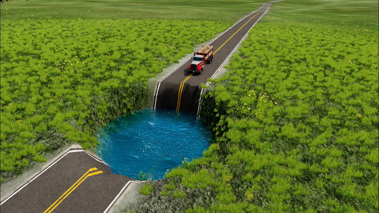 Cars vs Giant Water Pit Challenge! 🌊 | BeamNG.drive