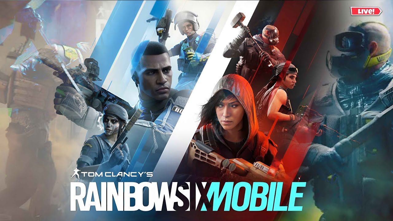 RAINBOW SIX SIEGE MOBILE LIVE -  5 VS 5 ATTACK & DEFENSE
