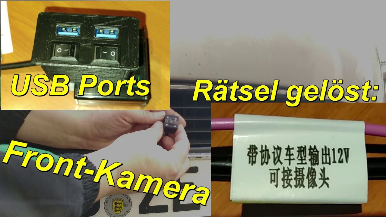 𝗥𝗲𝗻𝗮𝘂𝗹𝘁 𝗭𝗼𝗲: Android Radio / 7 - Front-Kamera, USB in Mittelkonsole