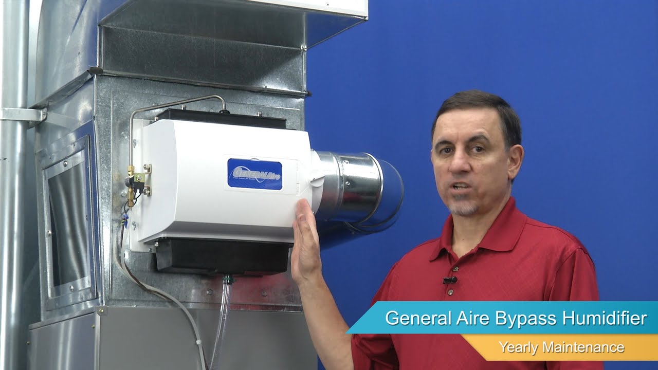 GeneralAire Bypass Style Humidifier Maintenance