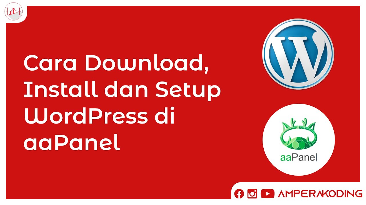 Cara Install dan Setup WordPress di aaPanel
