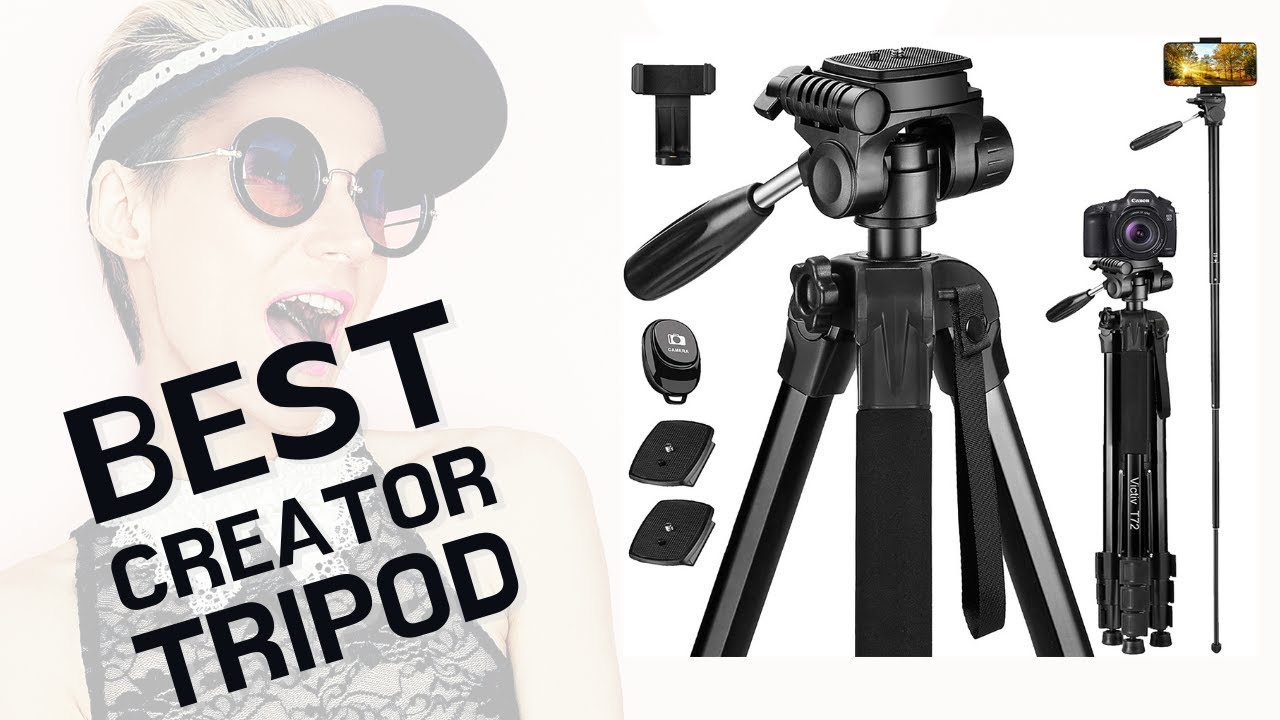UNBOXING & REVIEW of VICTIV T72 Amazon Creator Tripod
