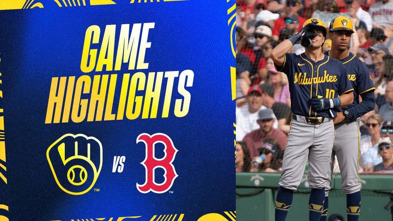 Brewers vs. Red Sox Game Highlights (5/25/24) | MLB Highlights
