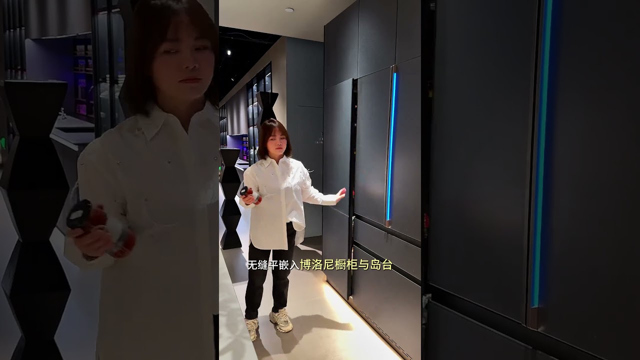 新手小白想要不踩雷就能装出高端智能化厨房，这不就来了吗~三翼鸟智慧家庭厨房定制定制智慧家就找三翼鸟
