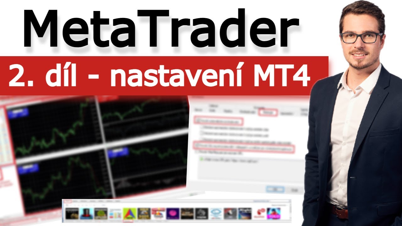🔰 Návod na MetaTrader 4: První kroky v MT4, základy obchodování, nastavení grafů, instrumentů a AOS