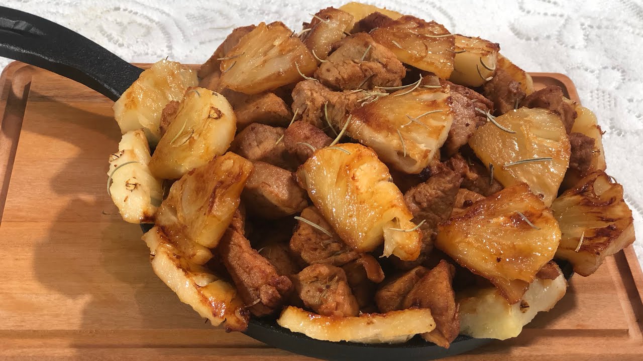 AULA 14 - COMIDA DE BOTECO - LOMBO COM ABACAXI