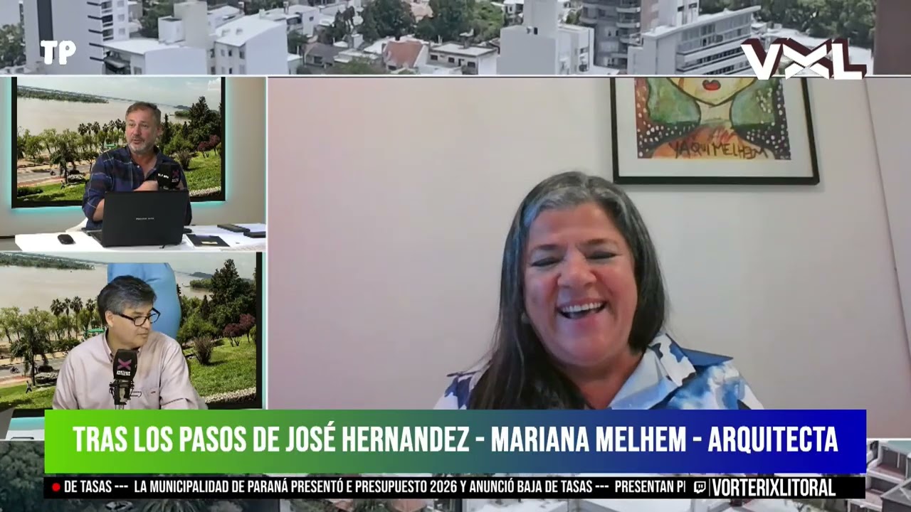 El v&iacute;nculo de Jos&eacute; Hernandez con Paran&aacute; - Arquitecta Mariana Melhem