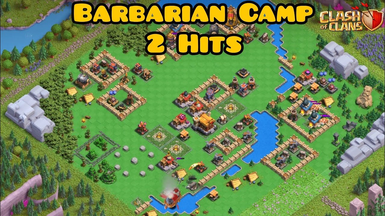 Barbarian Camp Level 4 Attack Strategy | How to 3 Star Barbarian Camp Level 4 | CH7 (Clash of Clans)