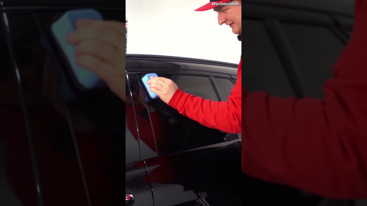 #shorts Produktereste sinnvoll nutzen! Sonax Polymer Netshield der Allesk&ouml;nner als Glasversiegelung?
