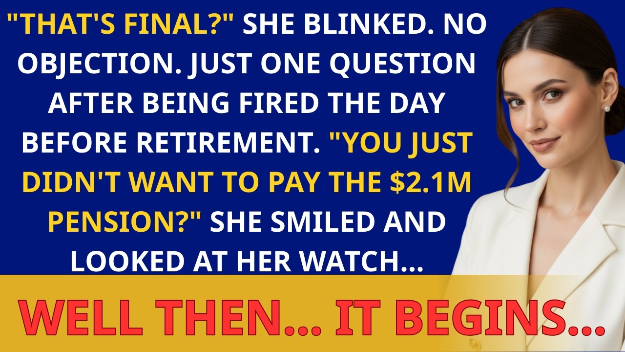 THE SENIOR ARCHITECT WAS FIRED ONE DAY BEFORE RETIREMENT—HER EXIT FROZE THEIR ENTIRE BANK SYSTEM