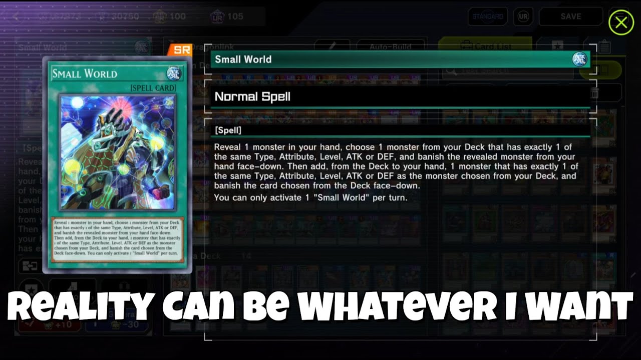 [Masterduel] Dragonlink - Road to Master 5 Season 40 - Trying Small World