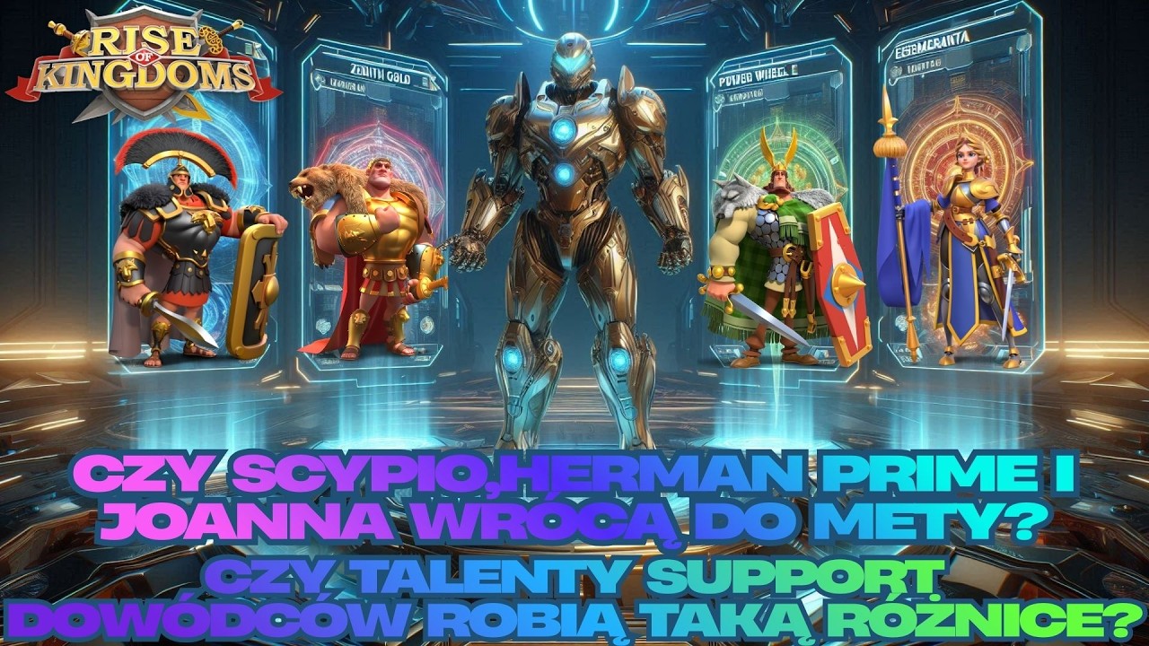 Scypio Prime Herman Prime Joan Prime - Czy wracają do Mety Dowódców ? Rise of Kingdoms Optimusprimal