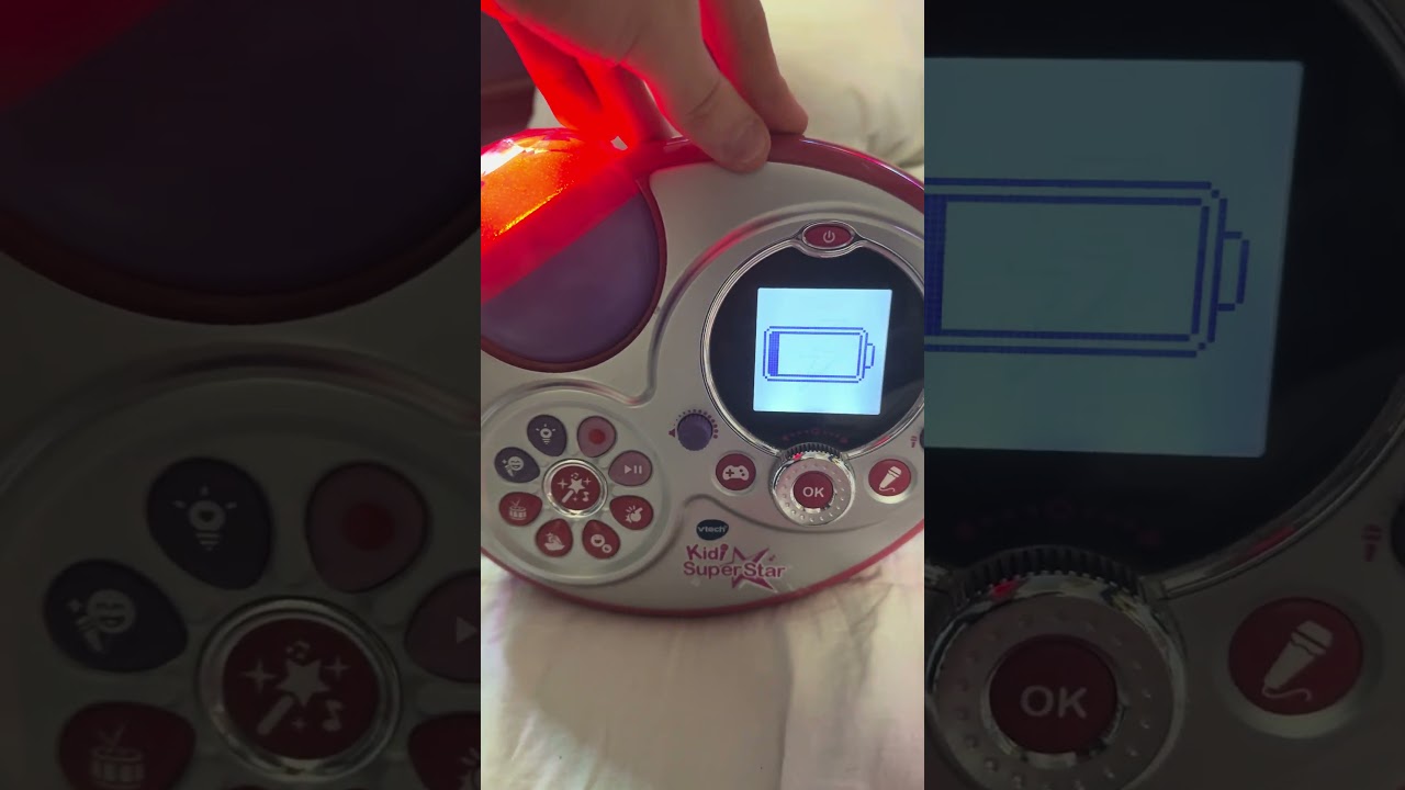 VTech Kidi Superstar Low Battery #szorty