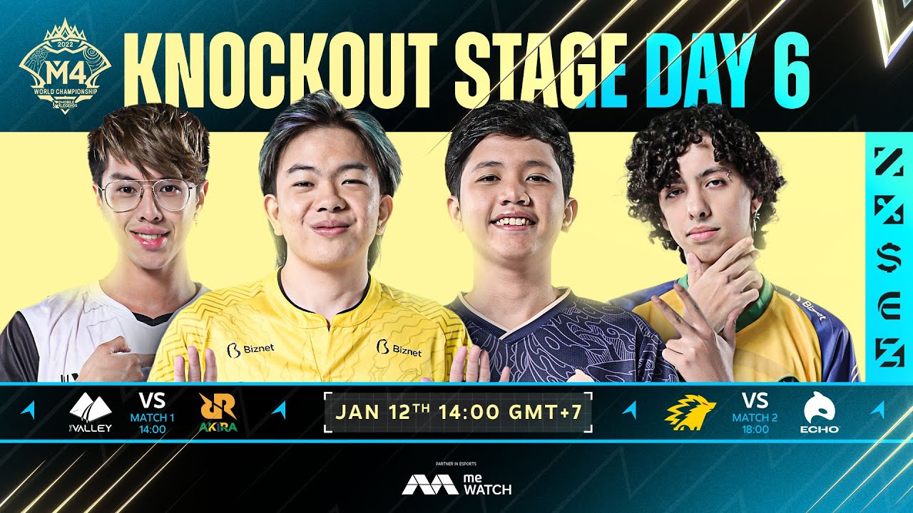 English | M4 Knockout Stage Day 6 | M4 World Championship