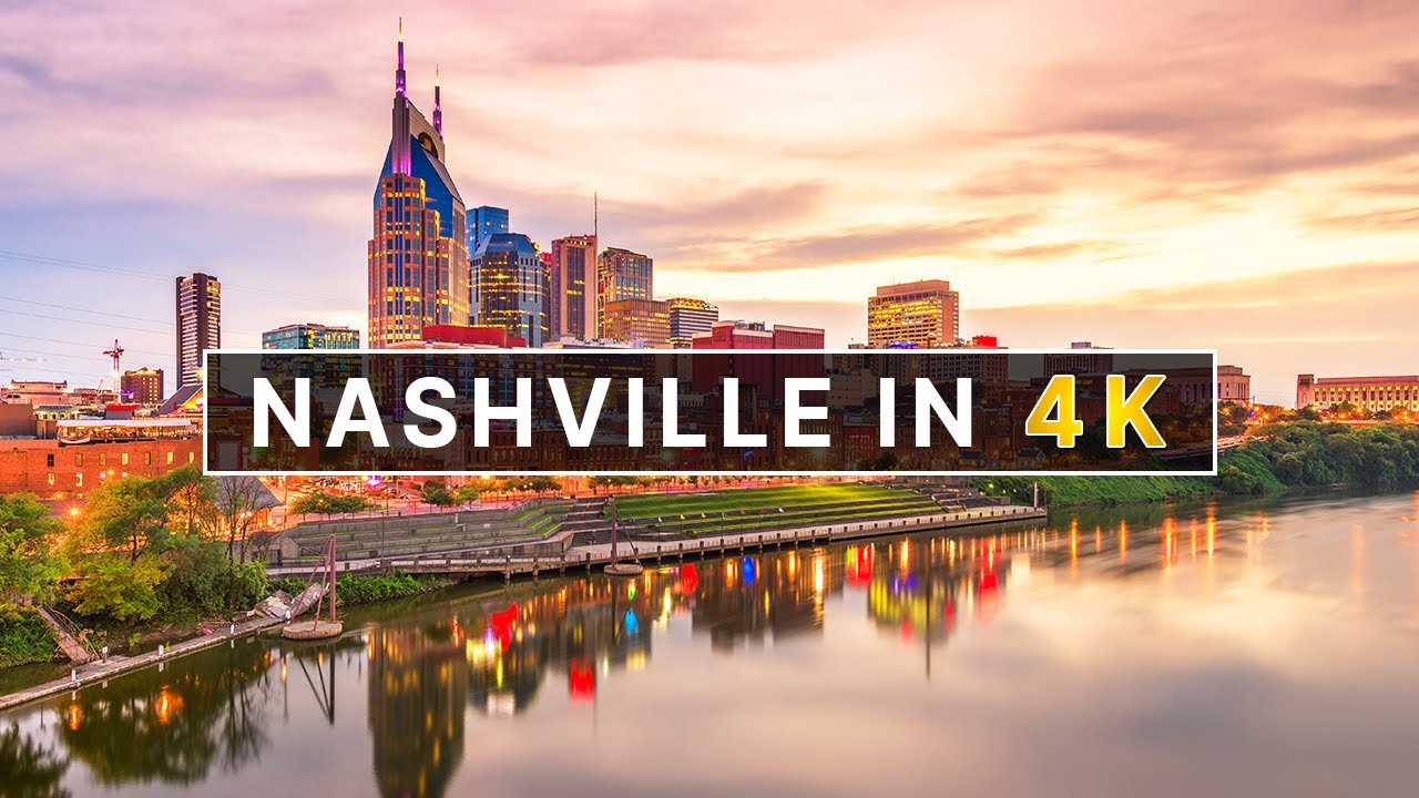 Nashville, USA - 4K Drone Video Tour (Ultra HD) 🇺🇸