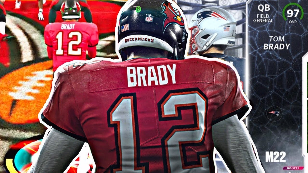THE GOAT! LTD TRIBUTE TOM BRADY GAMEPLAY! MADDEN 22 ULTIMATE TEAM