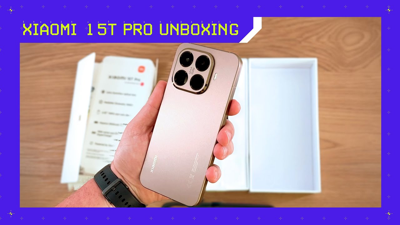 Xiaomi 15T Pro unboxing | Strength and style