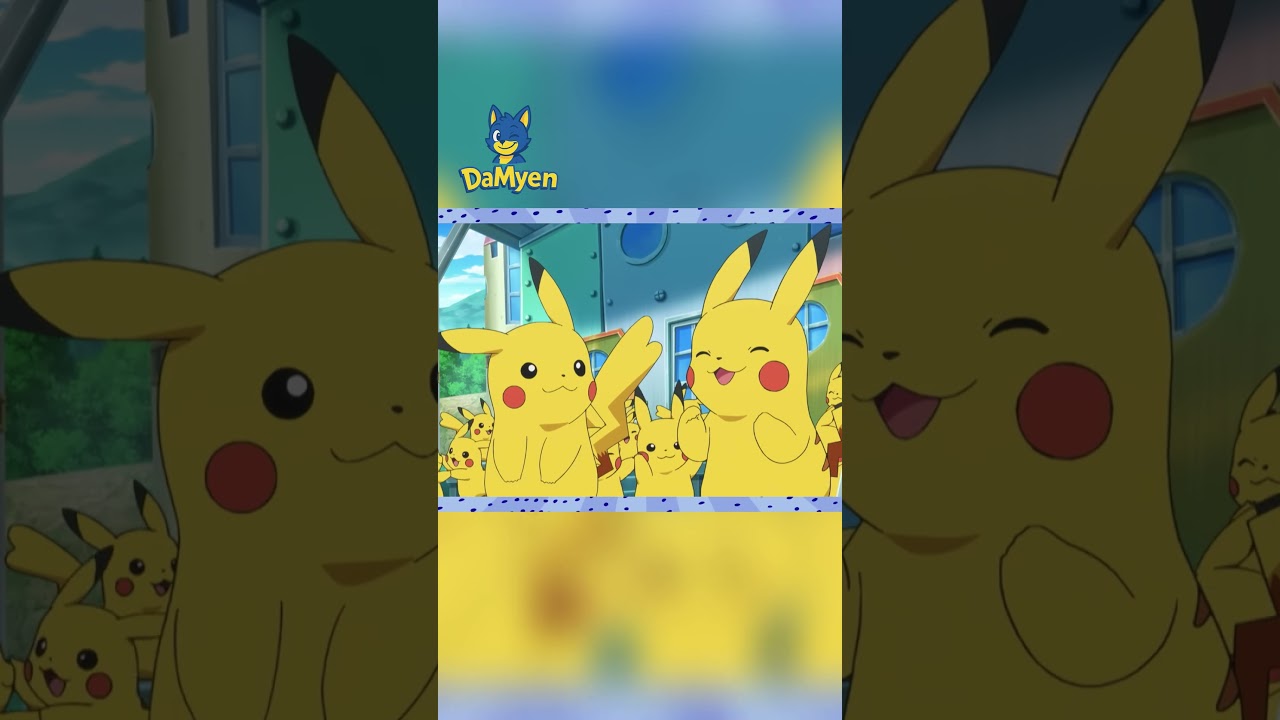 PIKACHU GÁNH CẢ THƯƠNG HIỆU POKEMON P3 #pokemon #pikachu