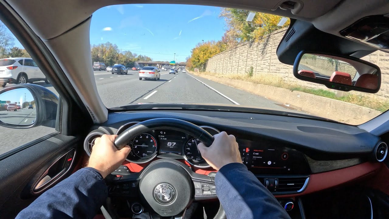2021 Alfa Romeo Giulia Ti - POV Test Drive