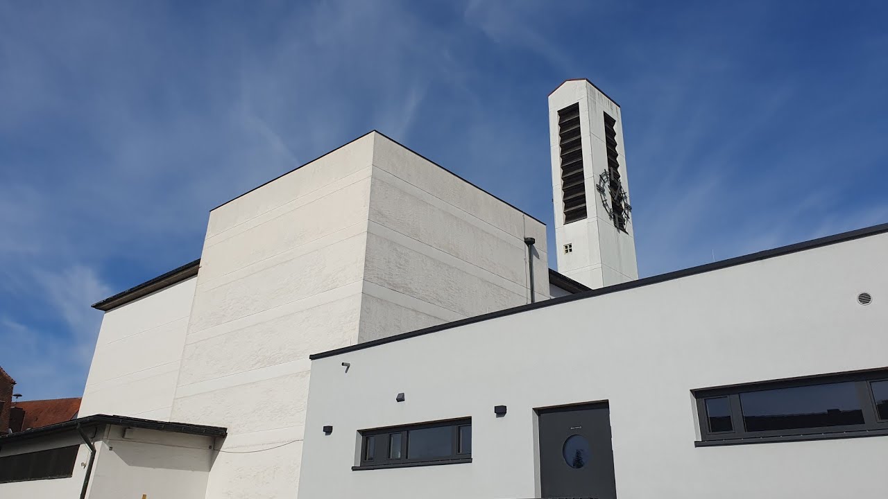 Feuchtwangen (AN) kath. Pfarrkirche St. Ulrich und Afra : Vollgeläut