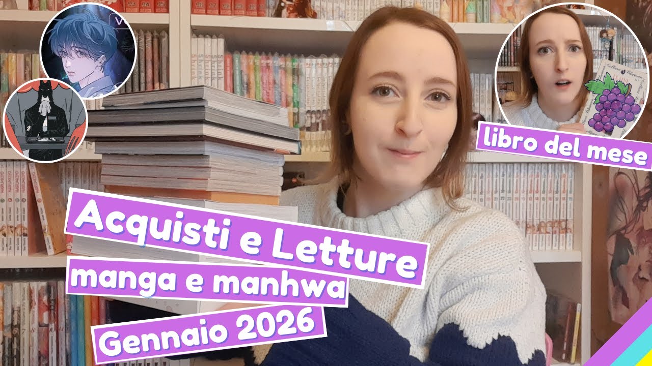 Acquisti e Letture di gennaio 2026 Manga, Manhwa e non solo