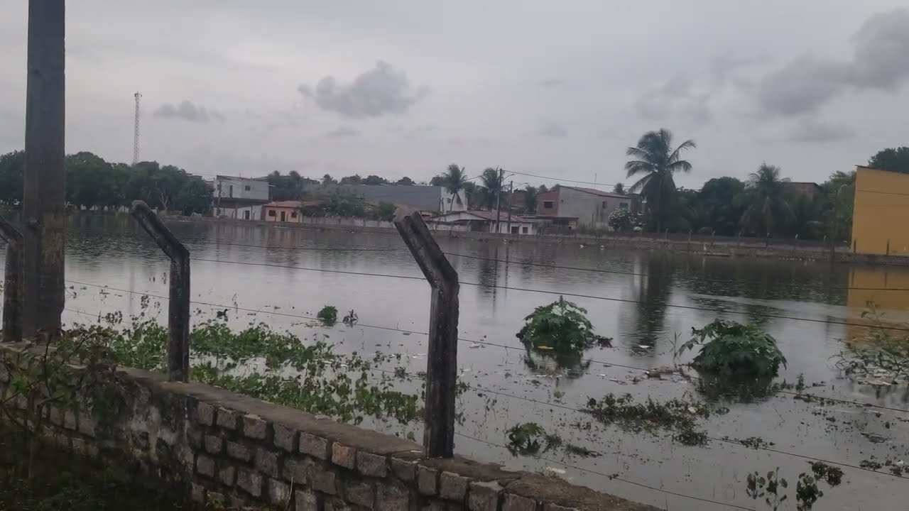 Lagoa de captação do loteamento, jardim primavera, Nossa Senhora da apresentação  Zona Norte.NATAL
