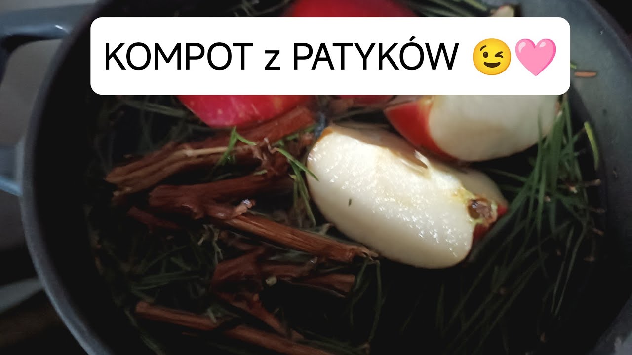 My się zimy nie boimy! Robię kompot z patyków. 