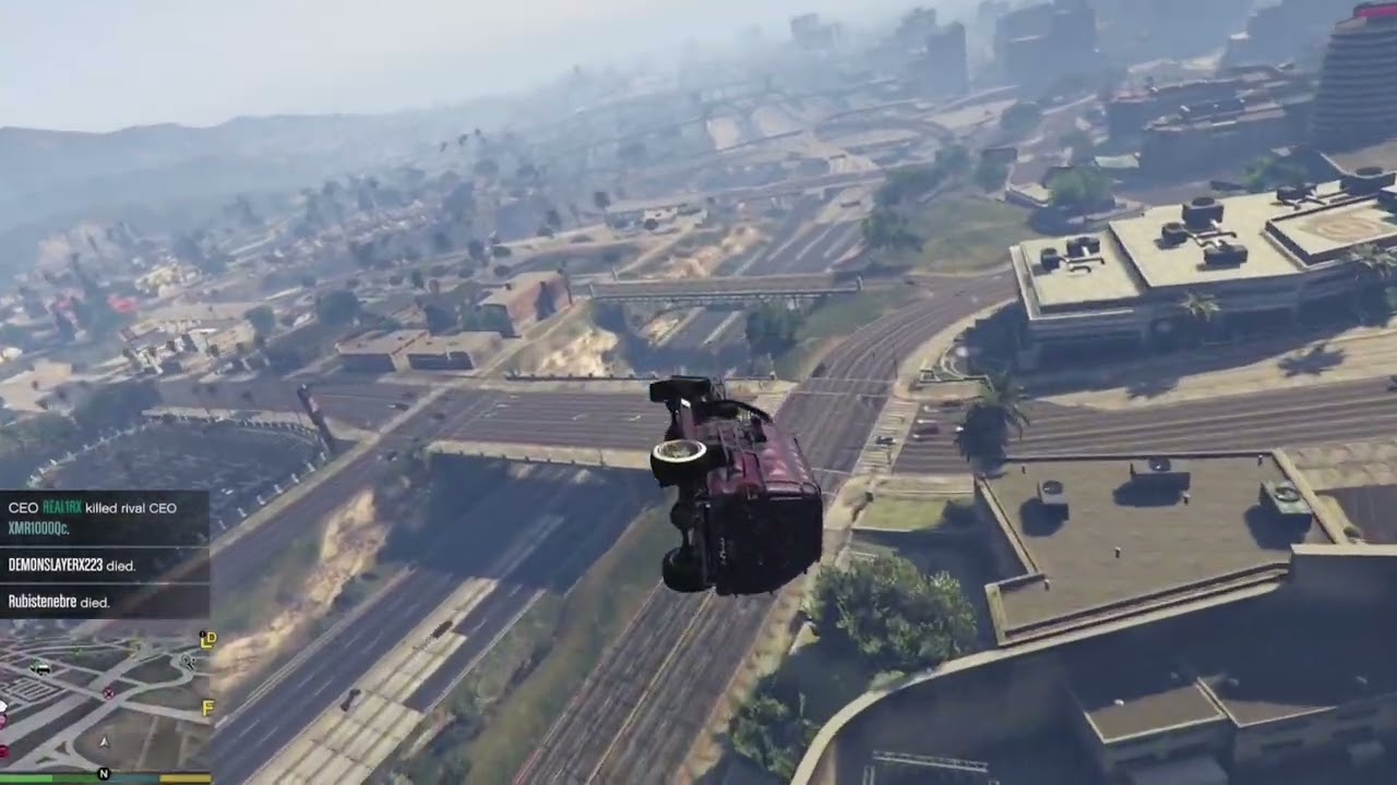 Flying Scarab kills compilation 1  | GTA online