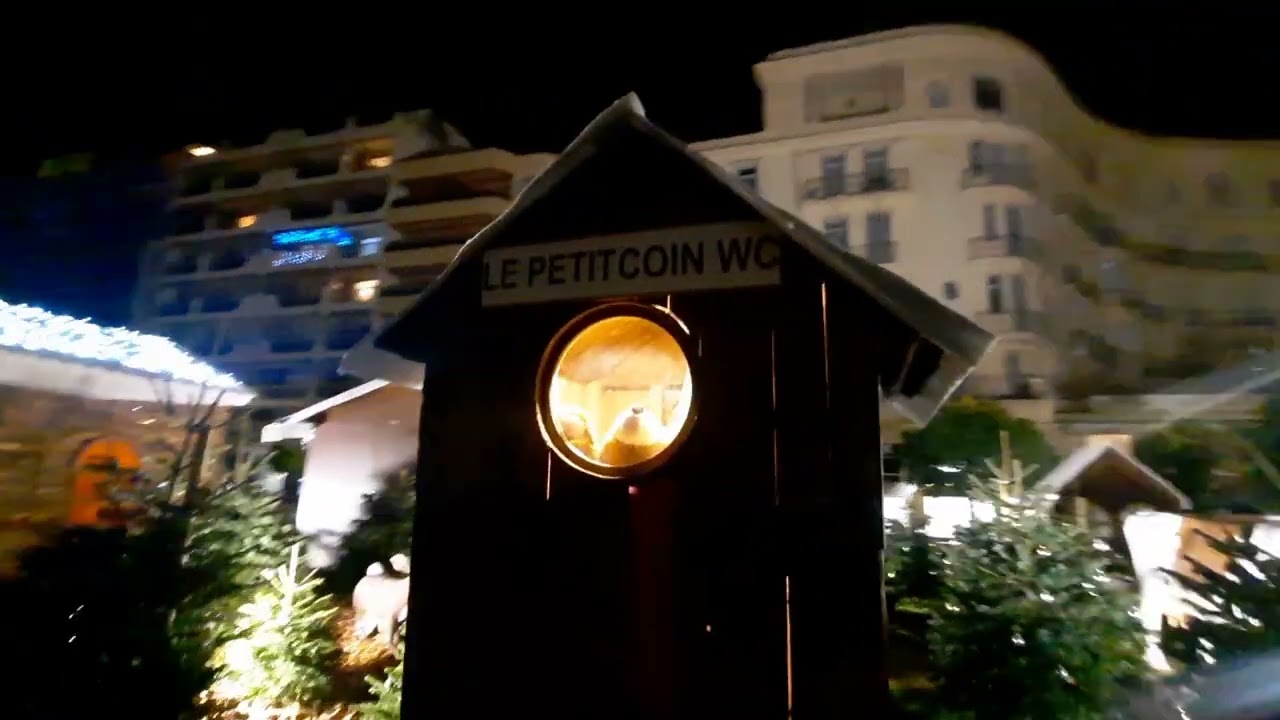 Le marché de Noël de Menton
