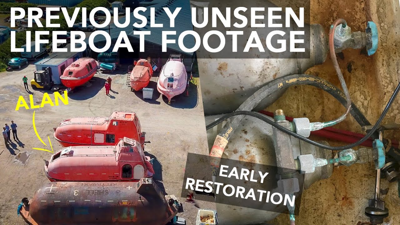До сих пор не публиковавшиеся и скрытые изображения с путешествия Lifeboat Conversion — покупка и...