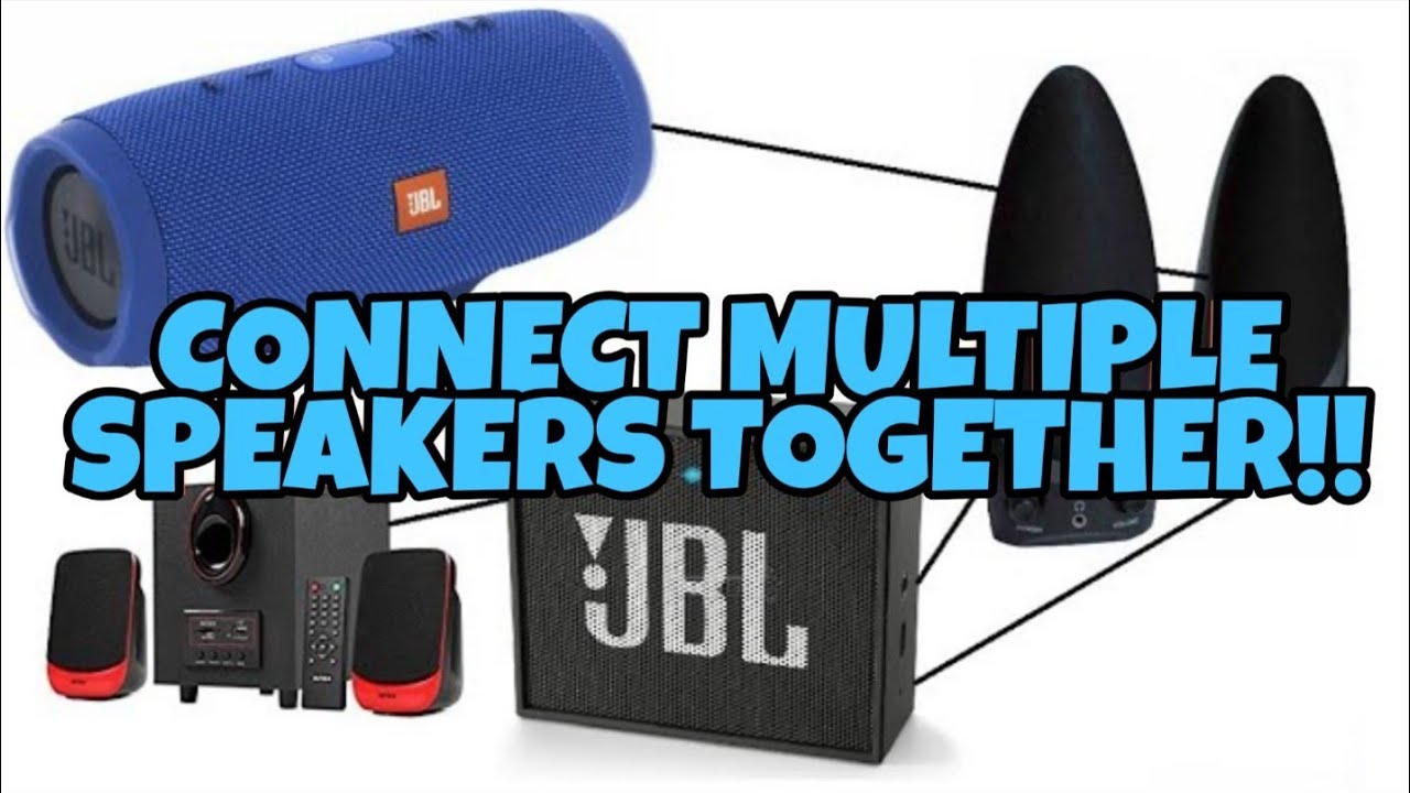 HOW TO CONNECT MULTIPLE BLUETOOTH OR NORMAL SPEAKERS | JBL, TECH N MORE |