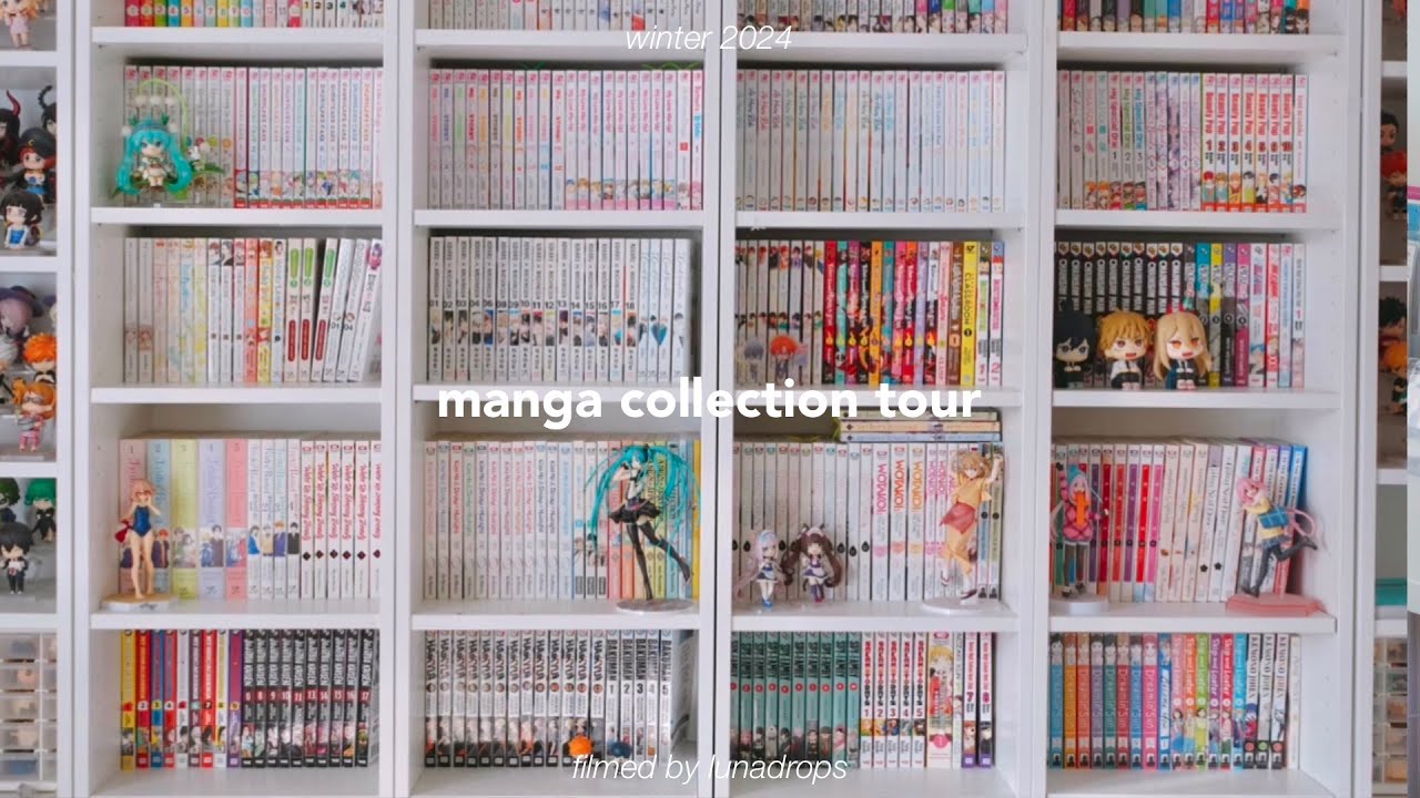 manga collection tour | 2024
