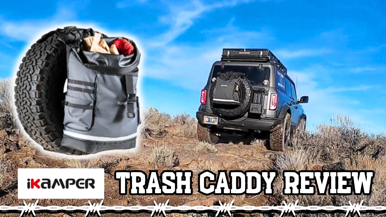 iKamper Trash Caddy Review | Better Than the Trasharoo?