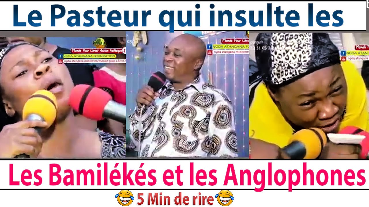 Le Pasteur qui dénigre les Bamilékés et les Anglophones au Cameroun (5 minutes de rire)