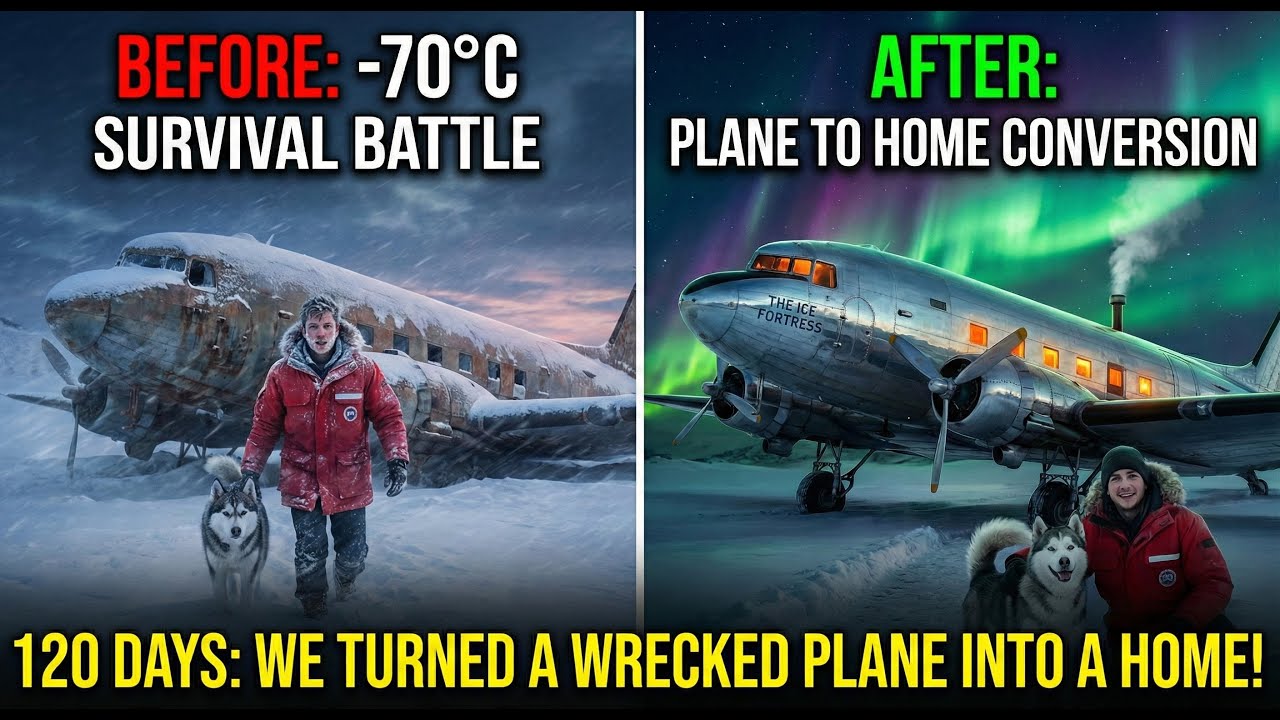 We Turned a Scrap Plane into a House to Avoid Free