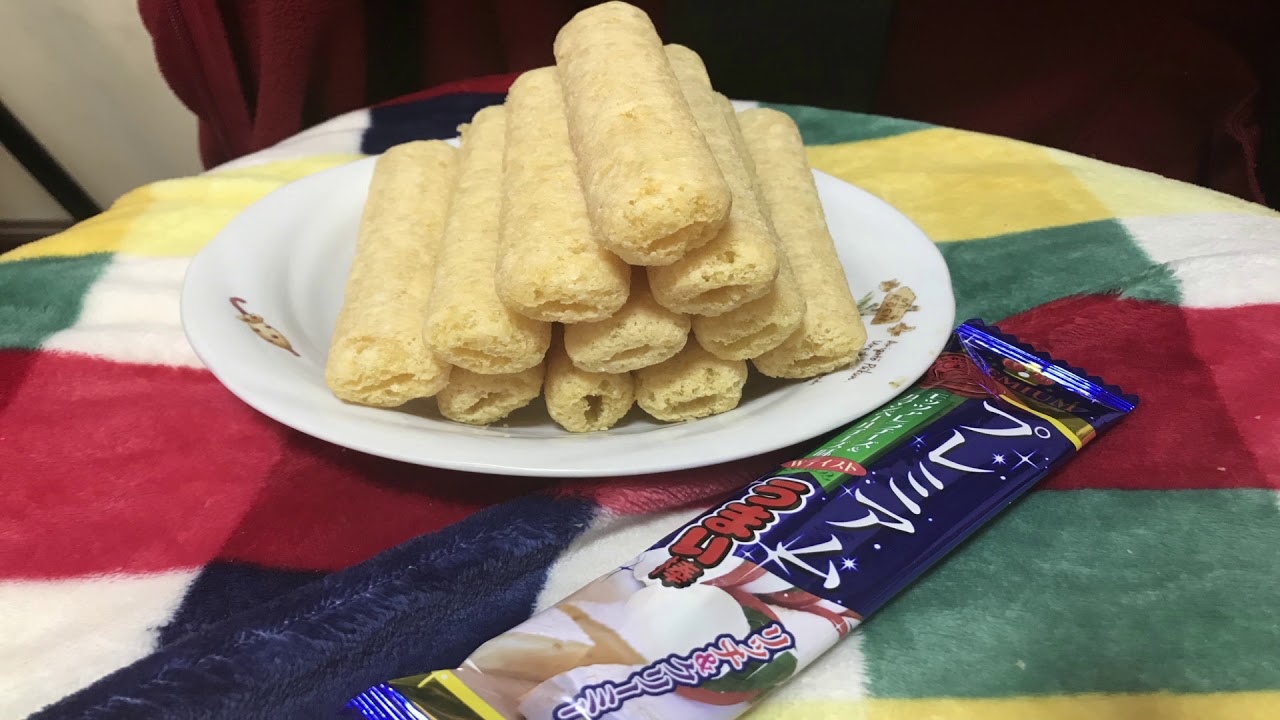 [ＡＳＭＲ]　耳の中でうまい棒を食べてみた　[咀嚼音]　男声あり版