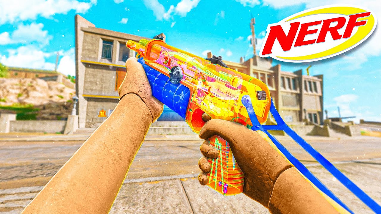 *НОВЫЙ* NERF GUN просто НЕРЕАЛЬНЫЙ в Warzone 😭👑