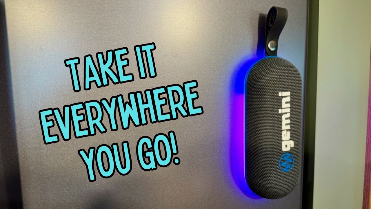 Обзор магнитной Bluetooth-колонки Gemini Sound BEATGRIP | Водонепроницаемость