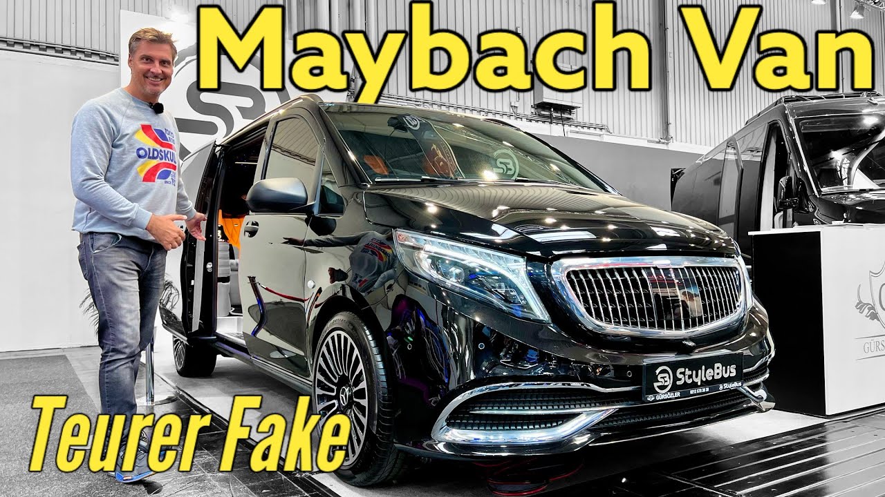 Mercedes-Maybach Van! Edel-Fake auf Basis von V-Klasse, Vito Tourer oder EQV |  Preis | Sitzprobe